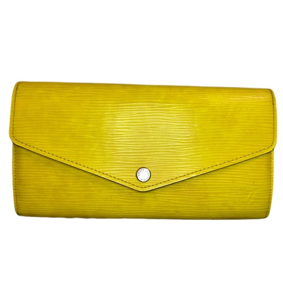 LOUIS VUITTON Sarah EPI Long Wallet - Picture 1 of 14